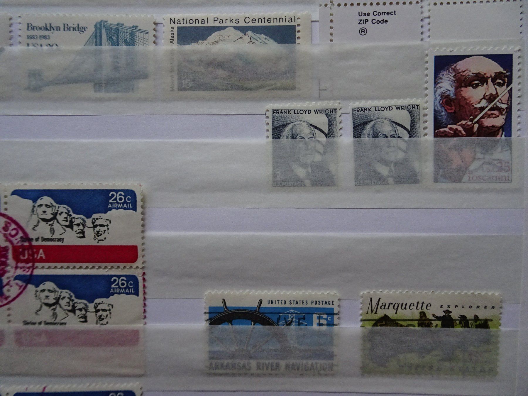 Alle Briefmarken: USA Div. – Gebraucht aus Aadorf von Chnorli-Furz 4