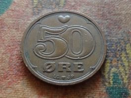 DANEMARK  50  Ore  1995  (Z)