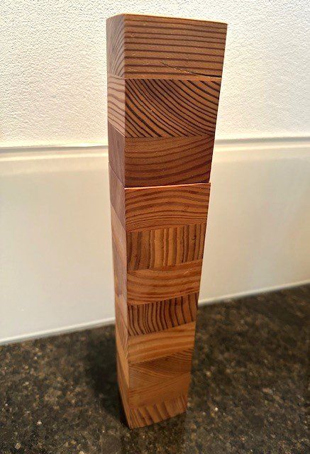 Küchengeräte: eCKiGe HoLz PfeFFermühLe – Gebraucht aus Winkel von zeho 2