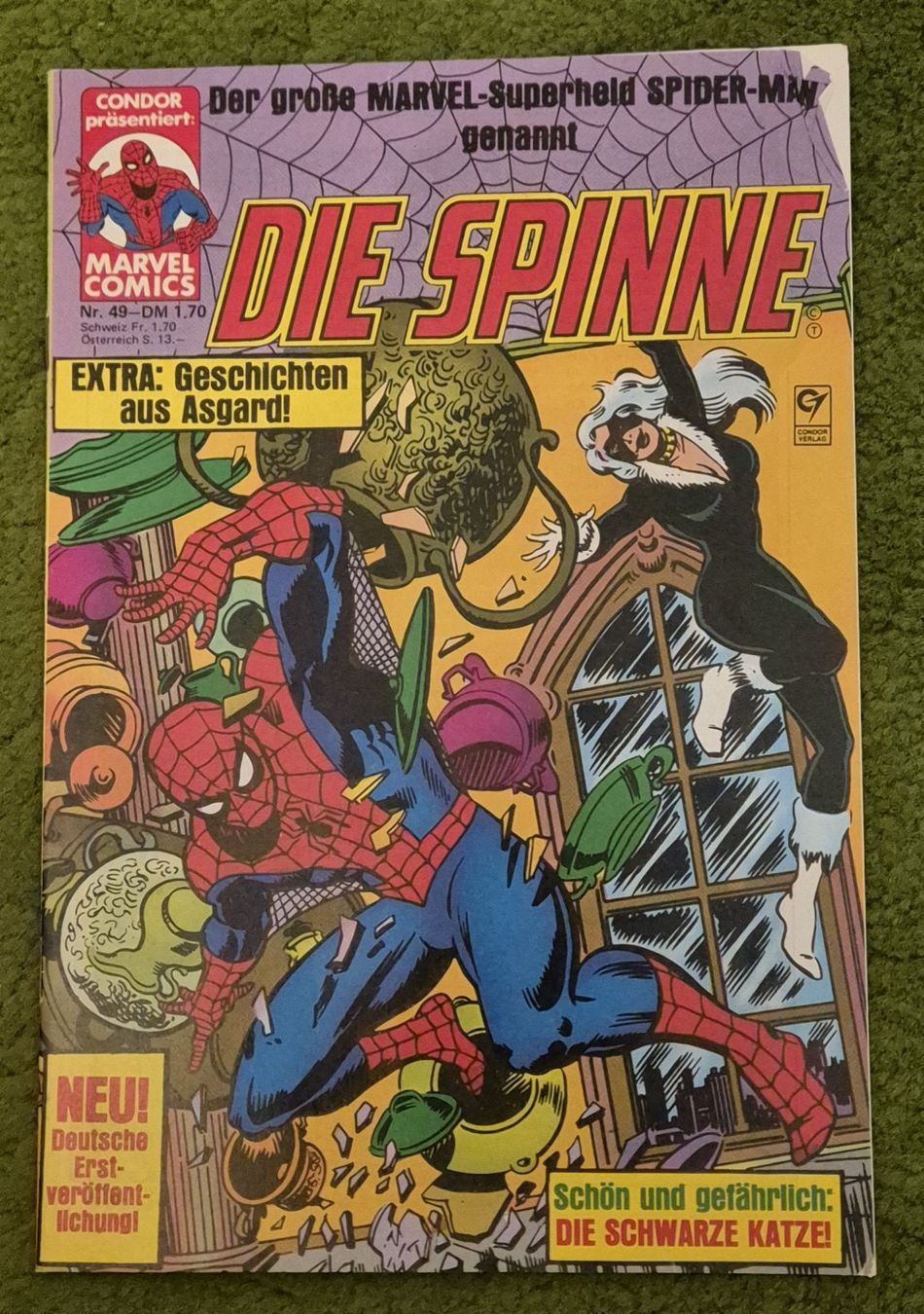 Fumetti: Die Spinne / Marvel Comics / Condor Verlag / 17 Hefte – Usato da Chur venduto da Schaf_60 5
