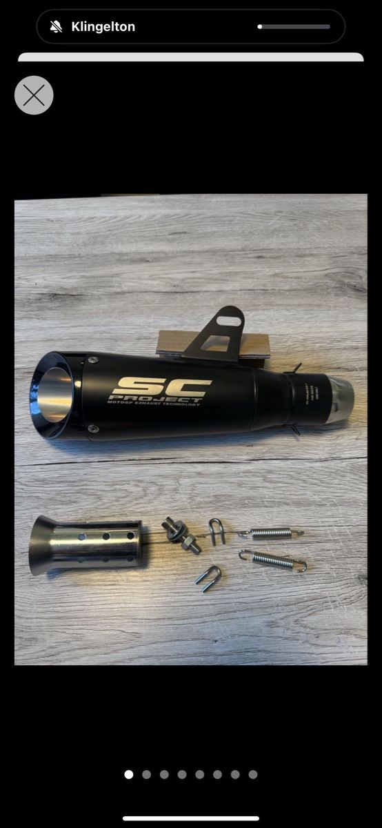 Auspuffanlagen: SC Project Auspuff + Scheinwerfer Set, Neu – Gebraucht aus Würenlos von Fejzo1987 1