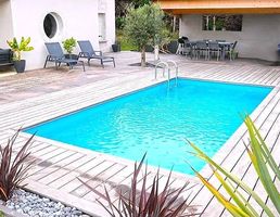 Piscine en bois Ubbink Azura 300x430 H126cm
