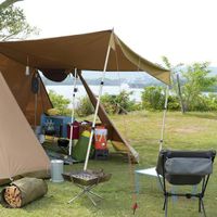 2x Alu Stange Zelt Teleskop Sonnensegel Aufstell Tarp Campin