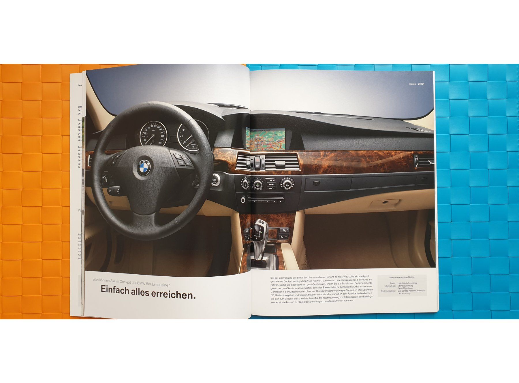 Riviste & Magazine: BMW 5er E60 & E61 2009 - Prospekt / Katalog – Usato da Viganello venduto da CARLiteratur 4