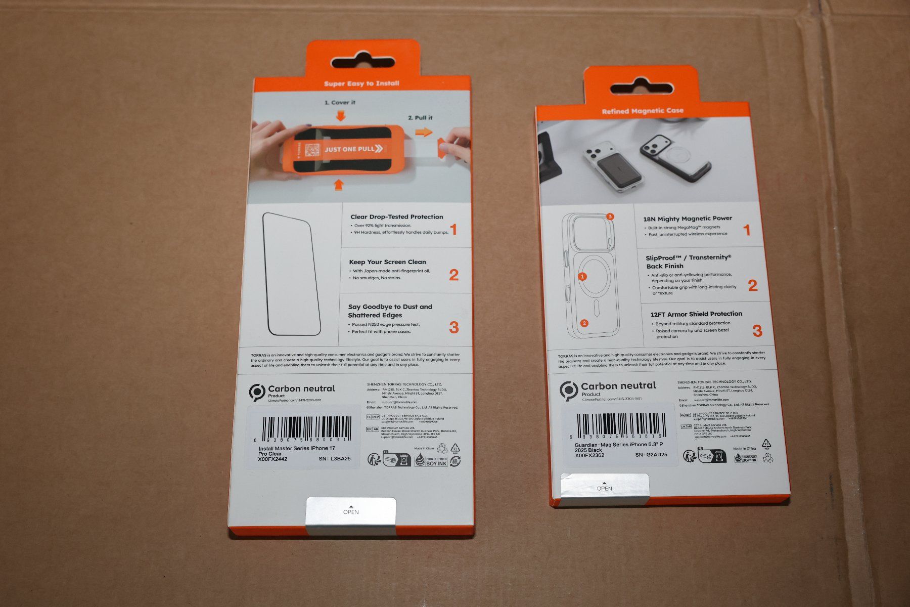Coques & Protection écran: Torras iPhone 17 Pro Case inkl Schutzglas – Neuf avec emballage d'origine à Zürich par Verkaufen-Schweiz 1