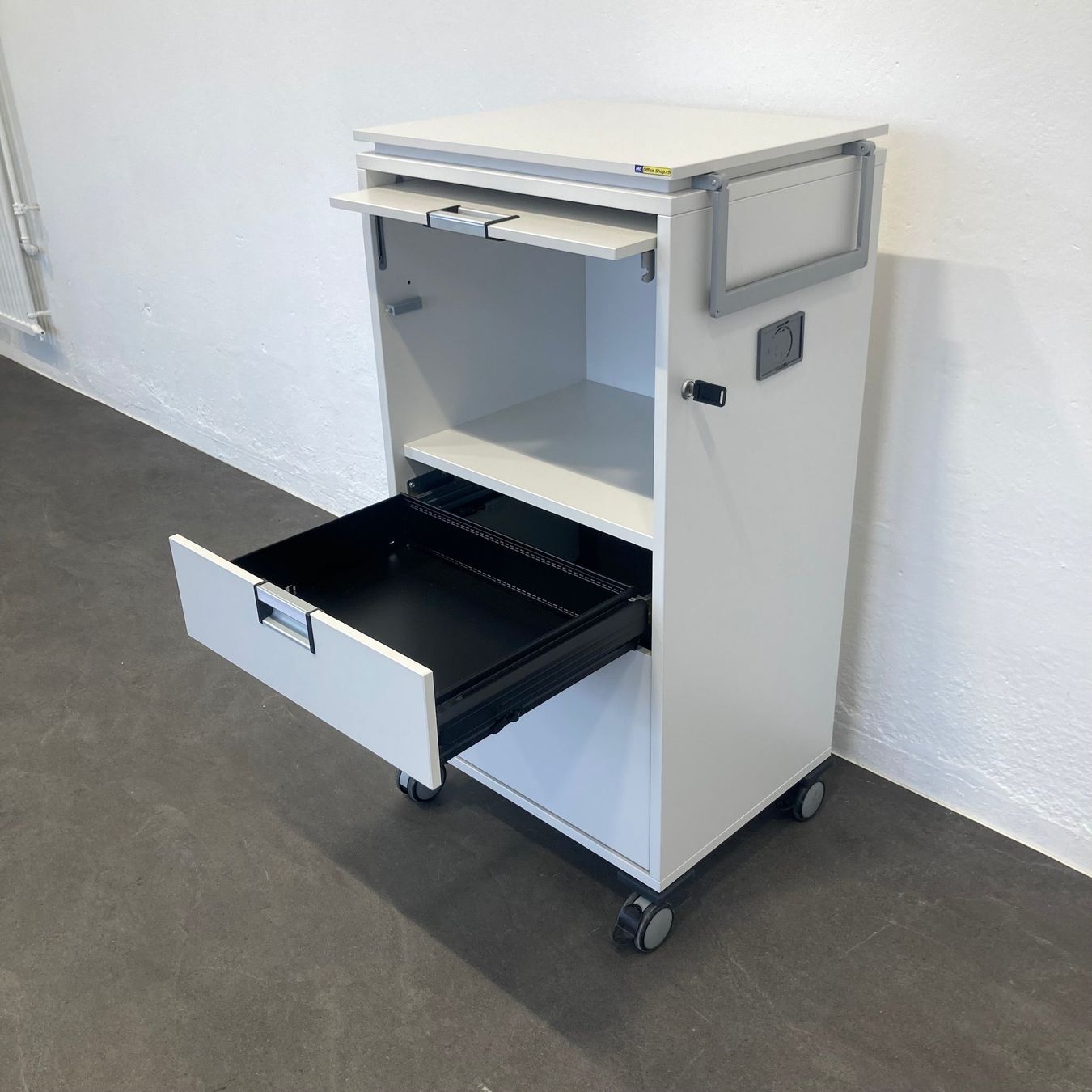 Banconi: Steelcase Moby Roll-Caddy - Weiss - mit A4 Schublade - mit – Usato da Schönenwerd venduto da mcofficeshop 5