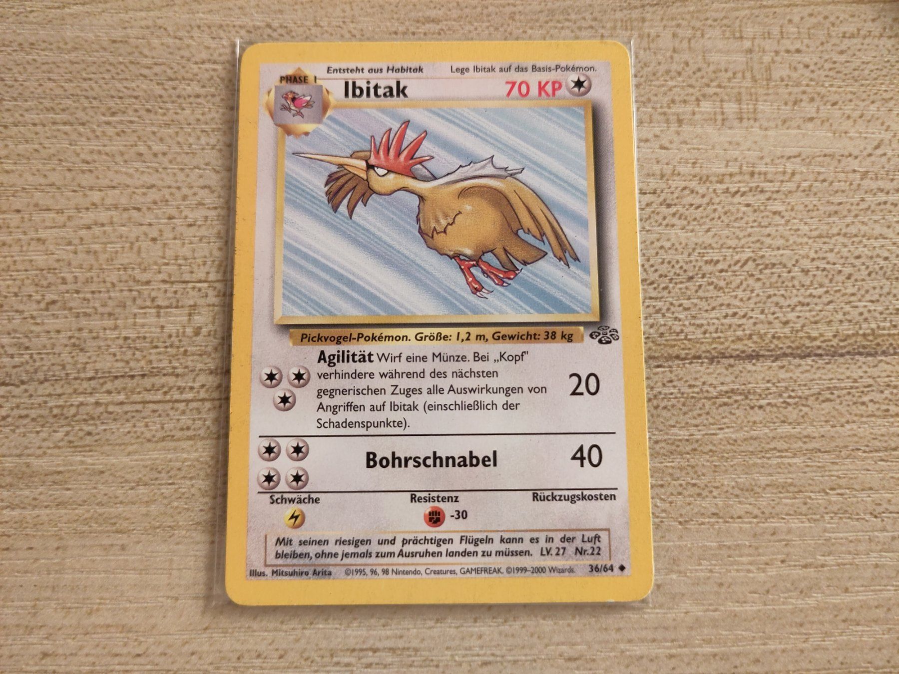 Pokémon Carte collezionabili: Jungle Ibitak 36/64 - DE – Usato da Bern venduto da gil_rkx8