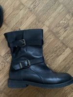 Max mara leder stiefel