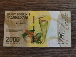 Madagaskar 2'000 Ariary 2017 / NEU !!!!!!
