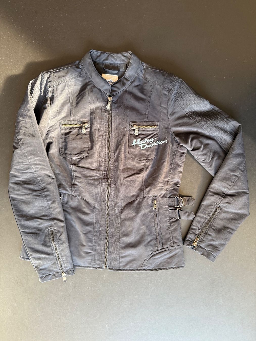 Harley-Davidson Giacche: Harley Davidson Motorrad Jacke, Schwarz Grösse S – Nuovo (secondo la descrizione) da Zürich venduto da thomashahn
