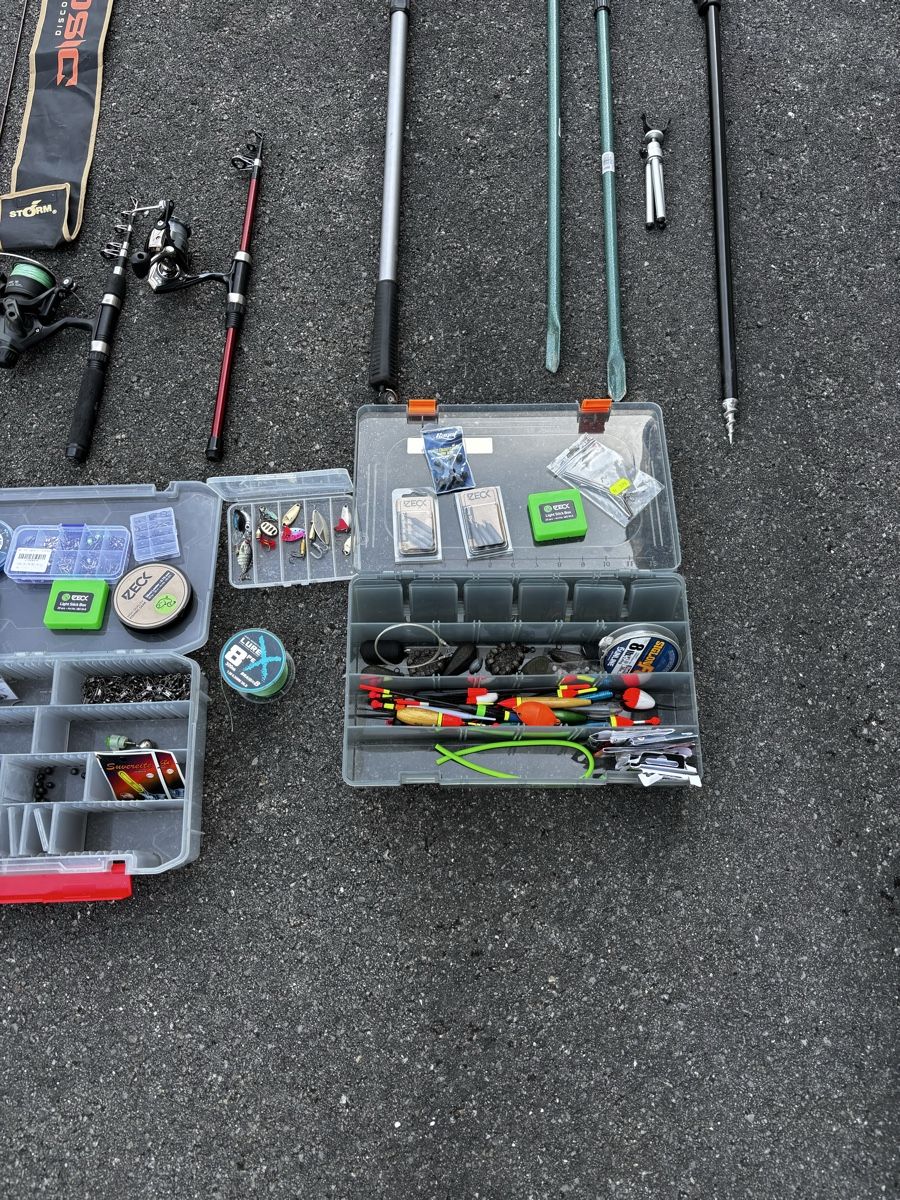 Canne da pesca: Angelset mit viel Zubehör – Usato da Rheinfelden venduto da Fisch223. 4