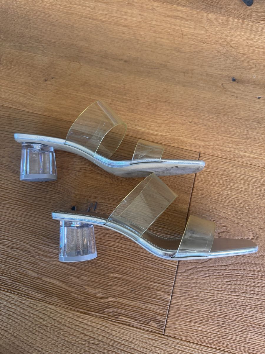 H&M Scarpe da donna: H&M Transparente Mules Gr.S – Usato da Altendorf venduto da PiaLang 1