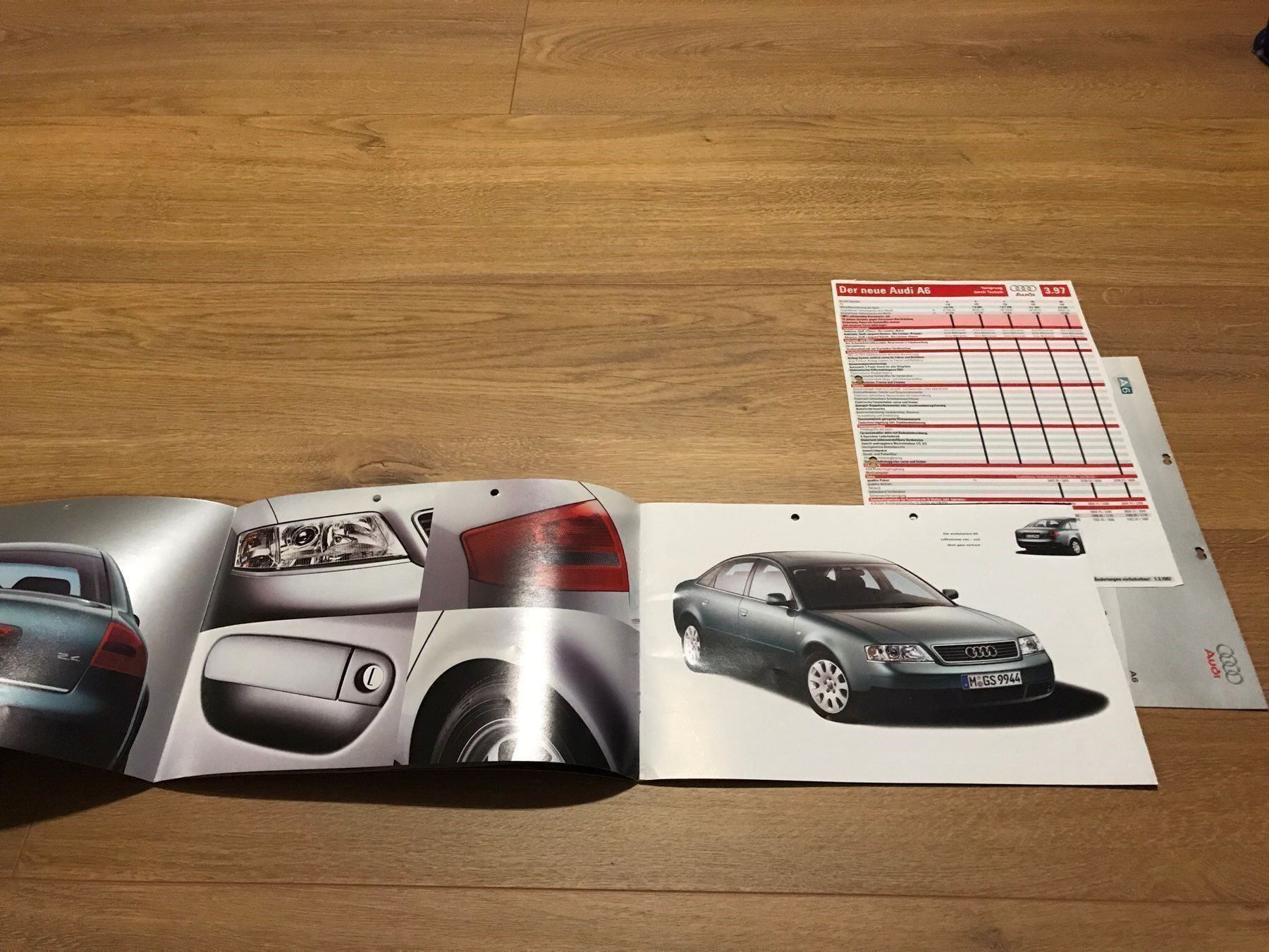 Audi Documenti: Audi A6 Prospekt 1997 – Usato da Freienstein venduto da Golfbueb 1