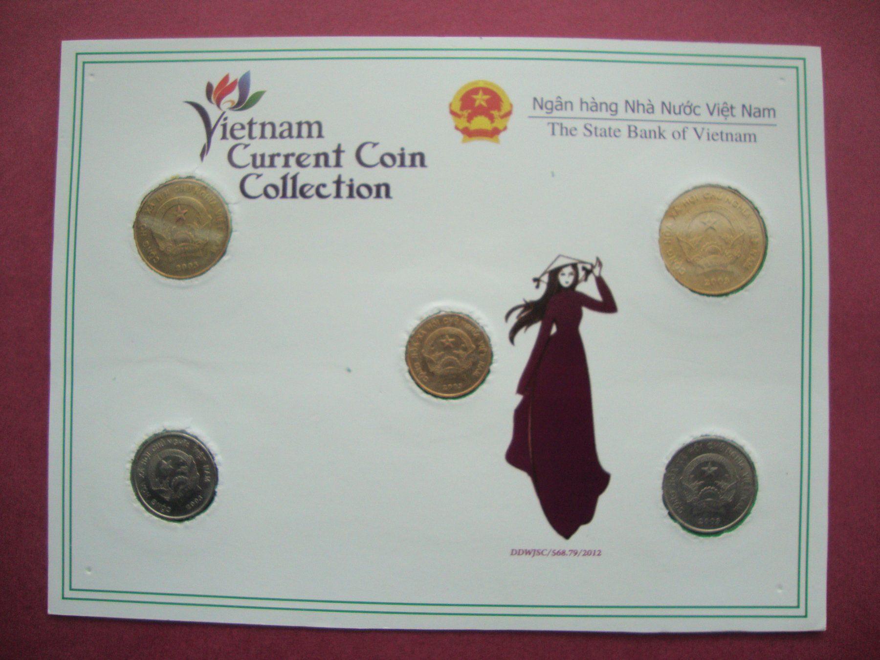 Tutti le monete: Münzsatz Vietnam 2003 – Nuovo e nell'imballaggio originale da Rotkreuz venduto da Hubbil