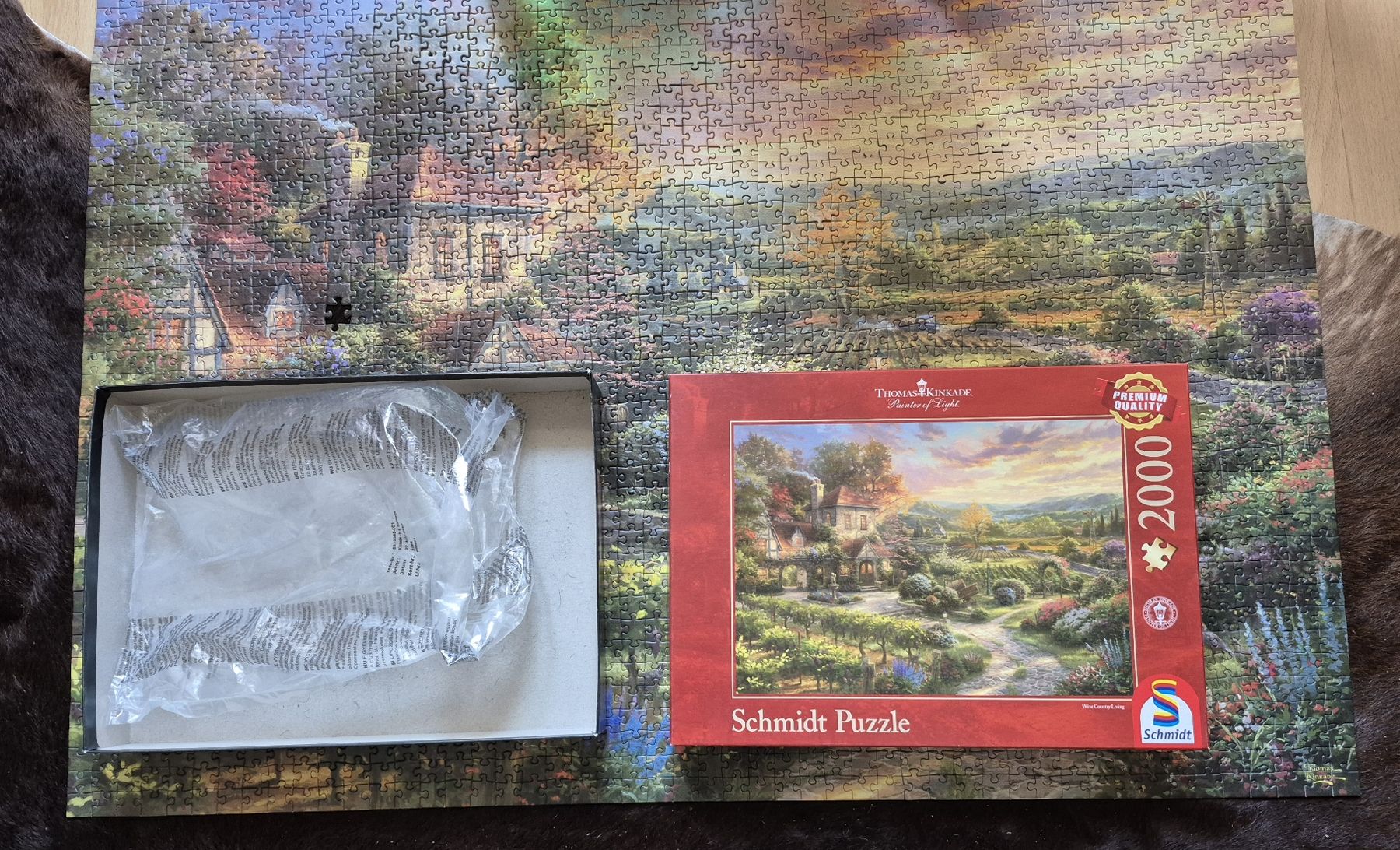 Puzzle: Puzzle 2000 Teile Thomas Kinkade – Difettoso da Adliswil venduto da cha_fq9f 3