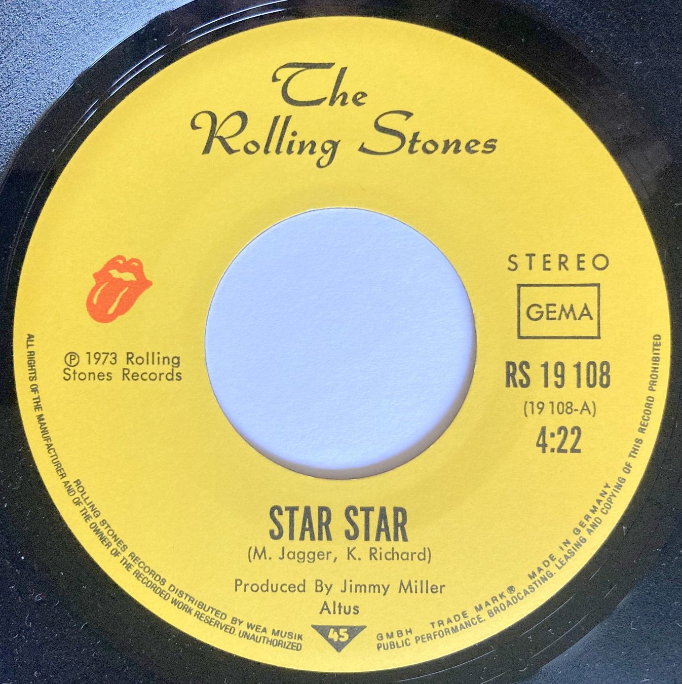 Dischi in vinile: ROLLING STONES - STAR STAR – Usato da Bottens venduto da hotter-than-hell 2