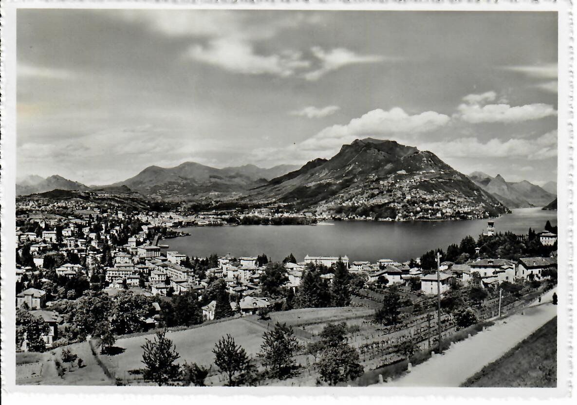 Cartes postales: Lugano  1946 – D'occasion à Hochdorf par Ziegel-16