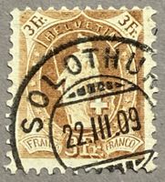 100B Vollstempel Solothurn, SBK 140.-