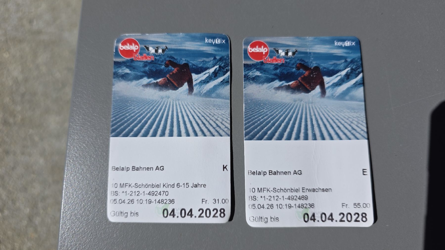 Biglietti: Blatten-Belalp Skipass – Usato da Freienwil venduto da stratofighter