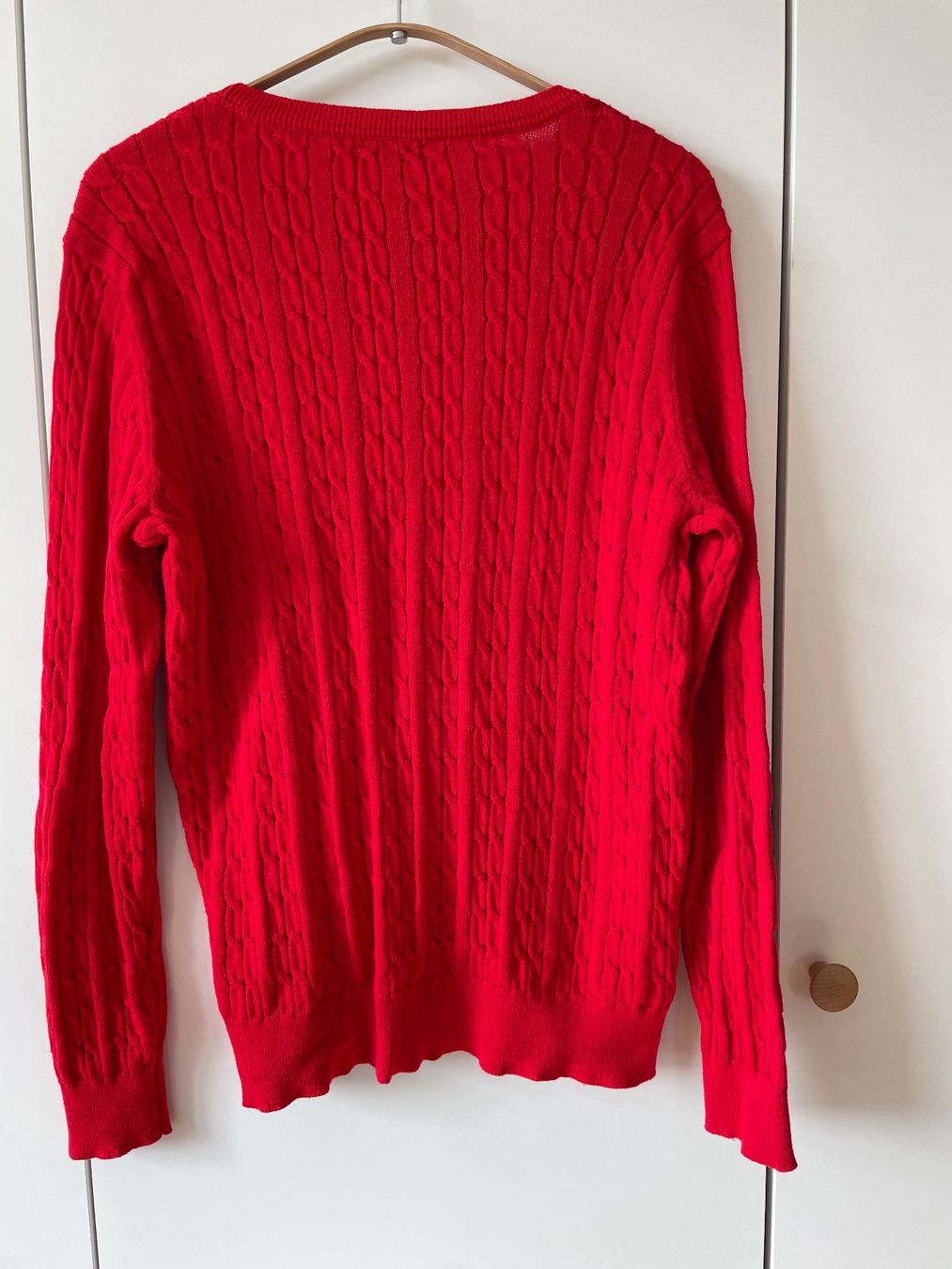 Maglioni & Felpe: Roter Zopf-Strickpullover von Tchibo, Grösse 40/42 (38) – Usato da Neukirch an der Thur venduto da bee88 3