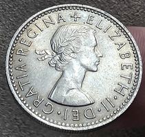 GROSSBRITANNIEN 1 SHILLING 1955