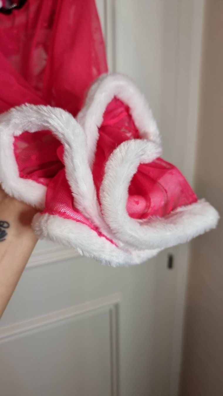 Altra biancheria intima: Sexy Weihnachtskleid Gr. 85C  Pink – Usato da Wald ZH venduto da CapLux 4