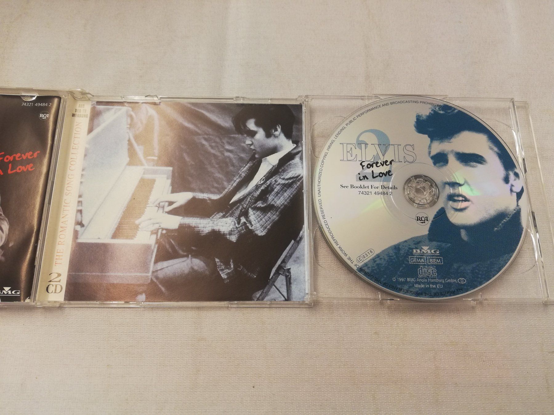 CD: ELVIS PRESLEY - FOREVER IN LOVE – Usato da Bern venduto da Vinylsound.ch 3