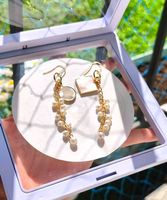 Boucles d'oreilles faits main perle Akoya 