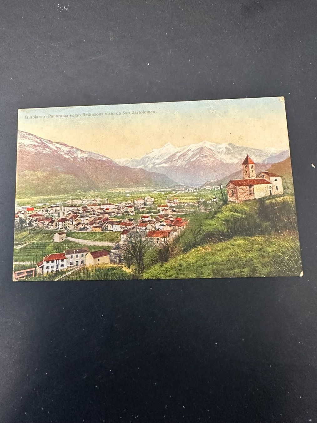 Cartoline postali: Giubiasco, 1910er-Jahre – Usato da Lyssach venduto da Zsag