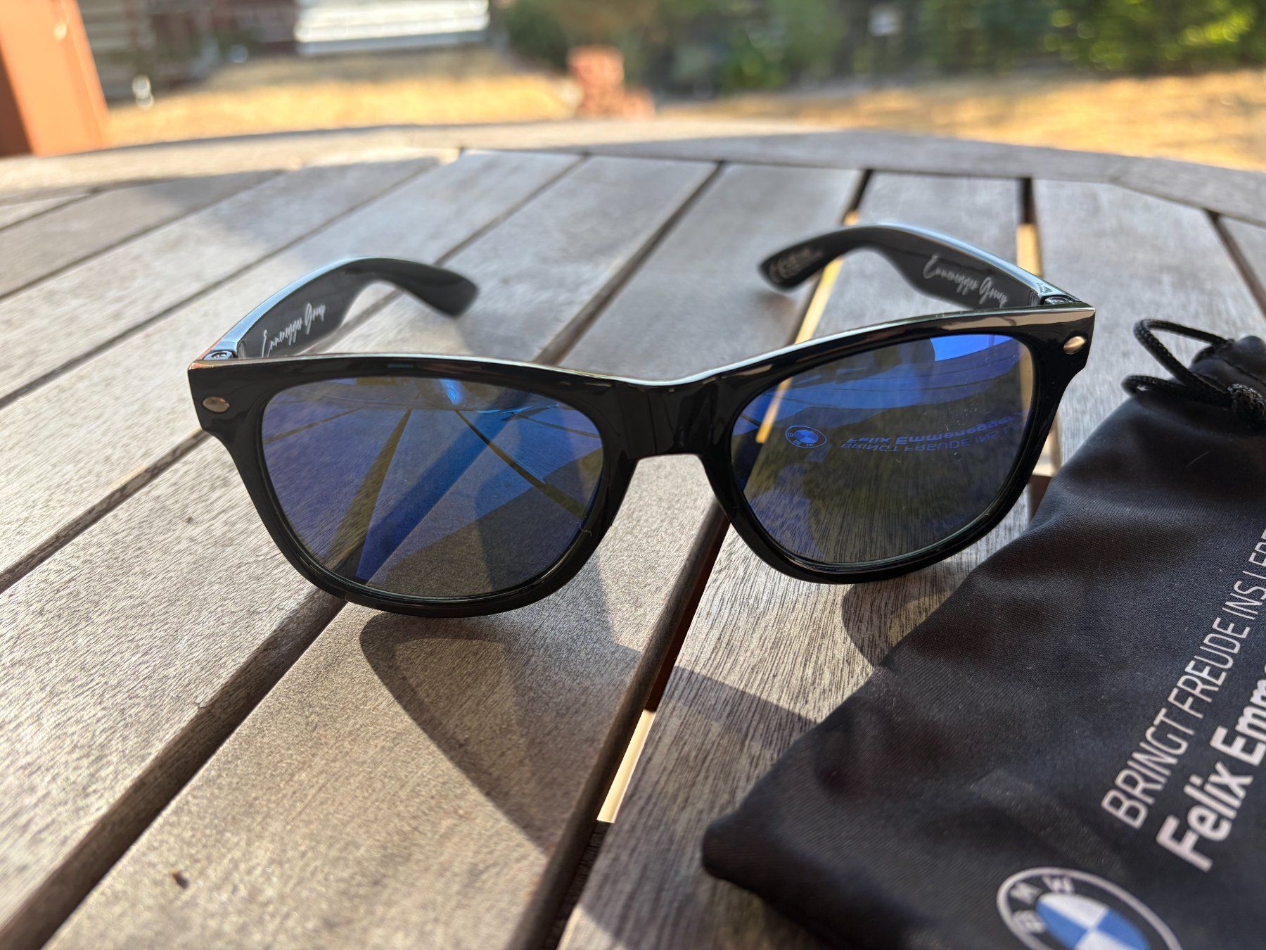 BMW Brillen & Gläser: Sonnenbrille mit BMW-Logo – Neu (gemäss Beschreibung) aus Effingen von Randb