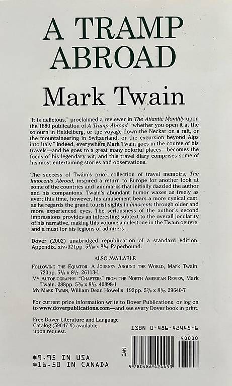 Libri: A Tramp Aboard, Mark Twain , English  – Usato da Eschenbach LU venduto da arin91 1