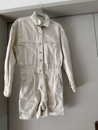 Mango Jumpsuit, Off-White, Gr. S, Top Zustand für den Sommer
