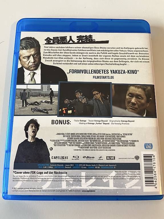 Tutti i DVDs: Outrage Beyond [Blu-ray] – Nuovo (secondo la descrizione) da Zürich venduto da audn 1