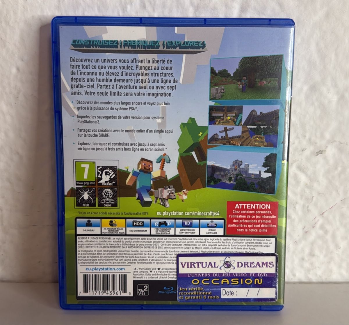 Sony Giochi: Minecraft PlayStation 4 Edition - PS4/PS5 Game – Usato da Ehrendingen venduto da bubulence 1