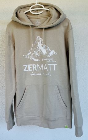 Hoodie „Zermatt“, Grösse M in beige topp Zustand