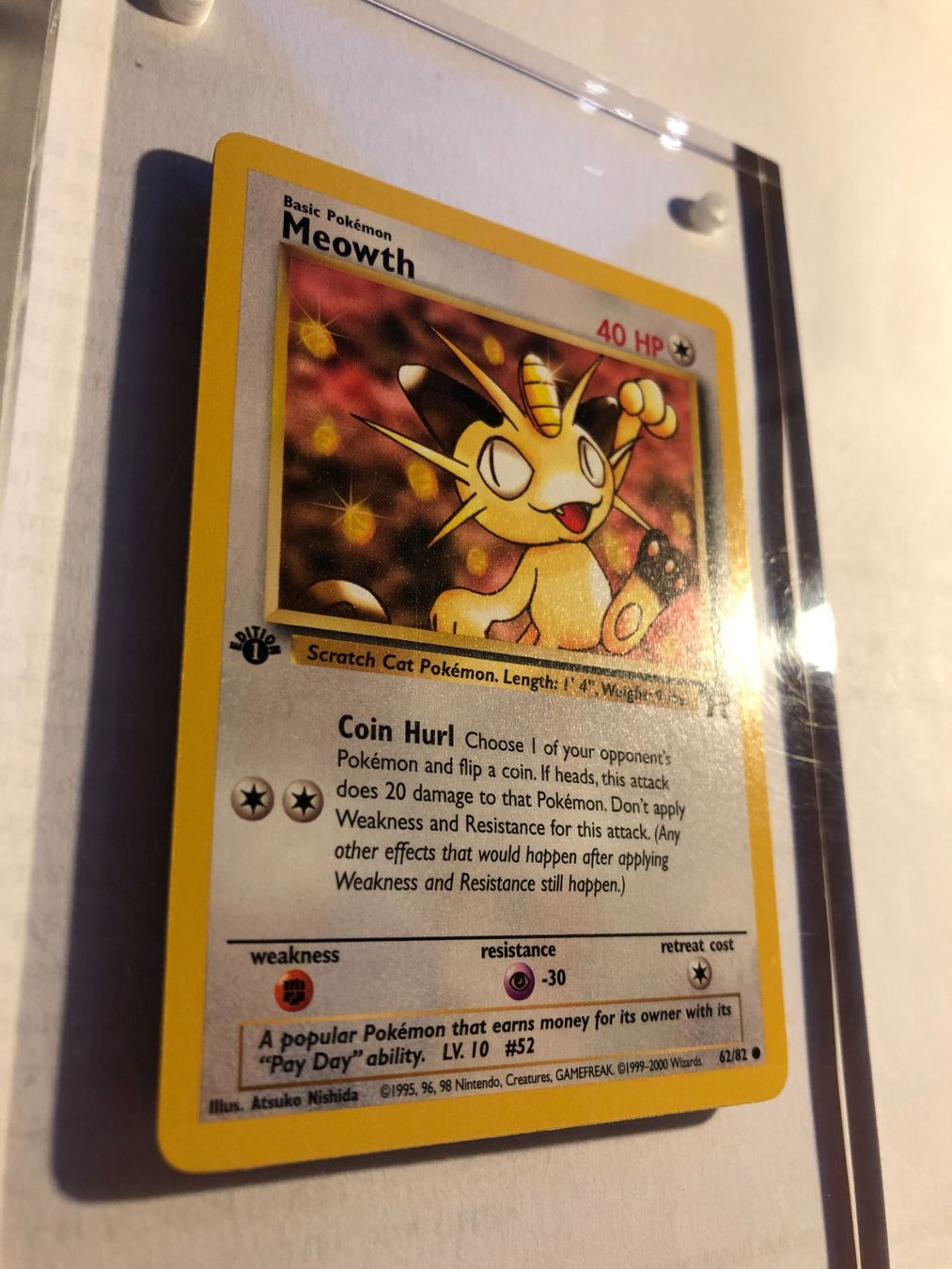 Cartes à collectionner: Meowth 1st Team Rocket - MINT - ab 1.- – D'occasion à Giubiasco par dan_pr8b 1
