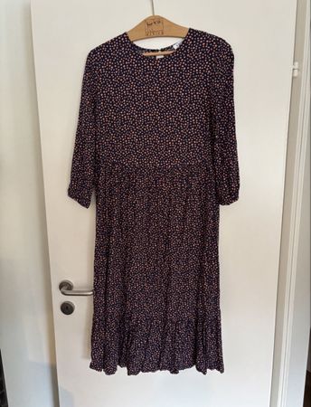 EDITED Midi Kleid Pünktli-Muster Gr. 40