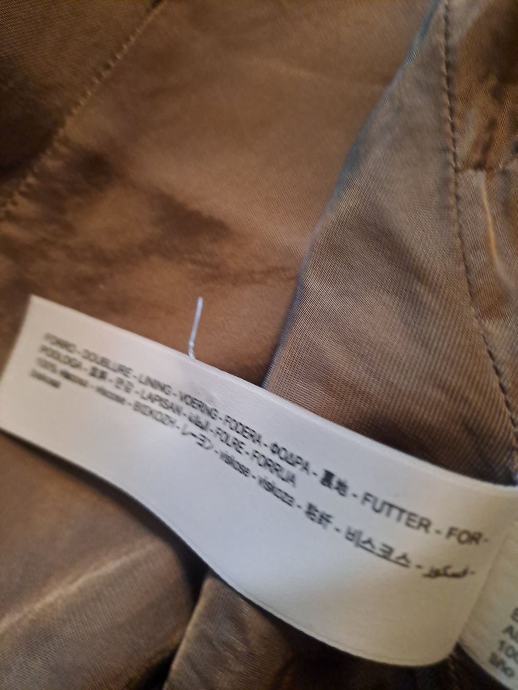 Massimo Dutti Gilet & Giacche senza maniche: Massimo Dutti Leinengilet Gr. S – Difettoso da Emdthal venduto da kasira 7
