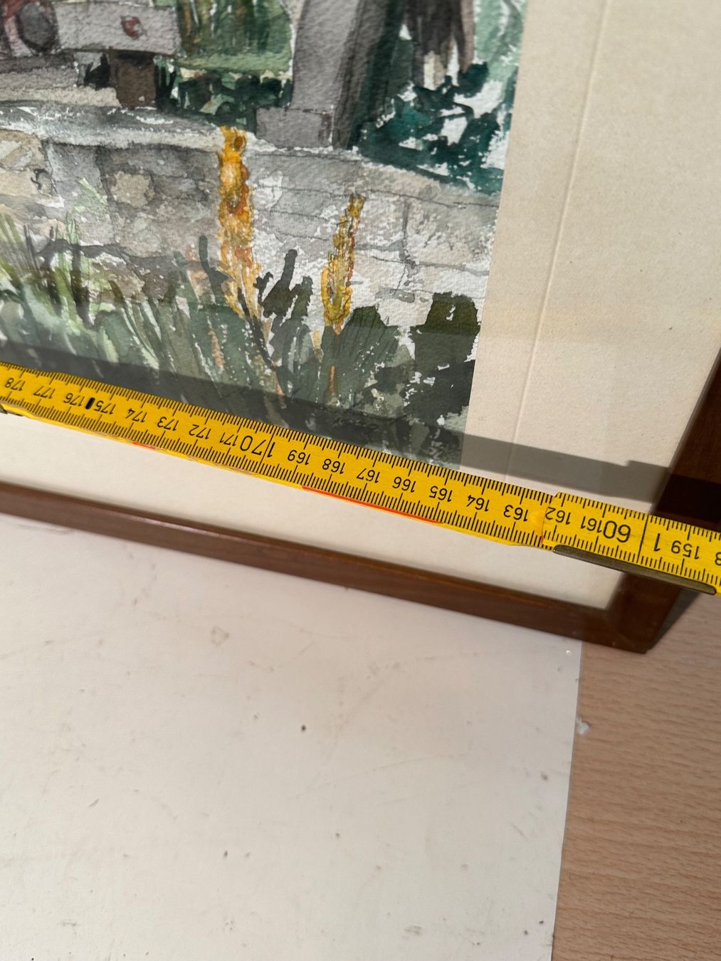 Dipinti: Belle aquarelle signée – Usato da Lausanne venduto da artnouveau04 3