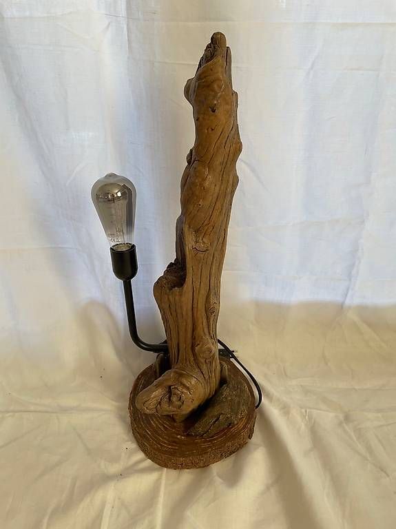 Lampade: Lampe originale en bois flotté, unique! – Nuovo (secondo la descrizione) da Champéry venduto da Collinette60