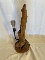 Lampe originale en bois flotté, unique!