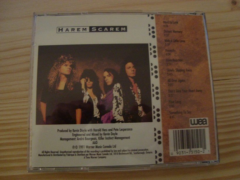 CDs: HAREM SCAREM   Same – Gebraucht aus Othmarsingen von Smallsoldier 1