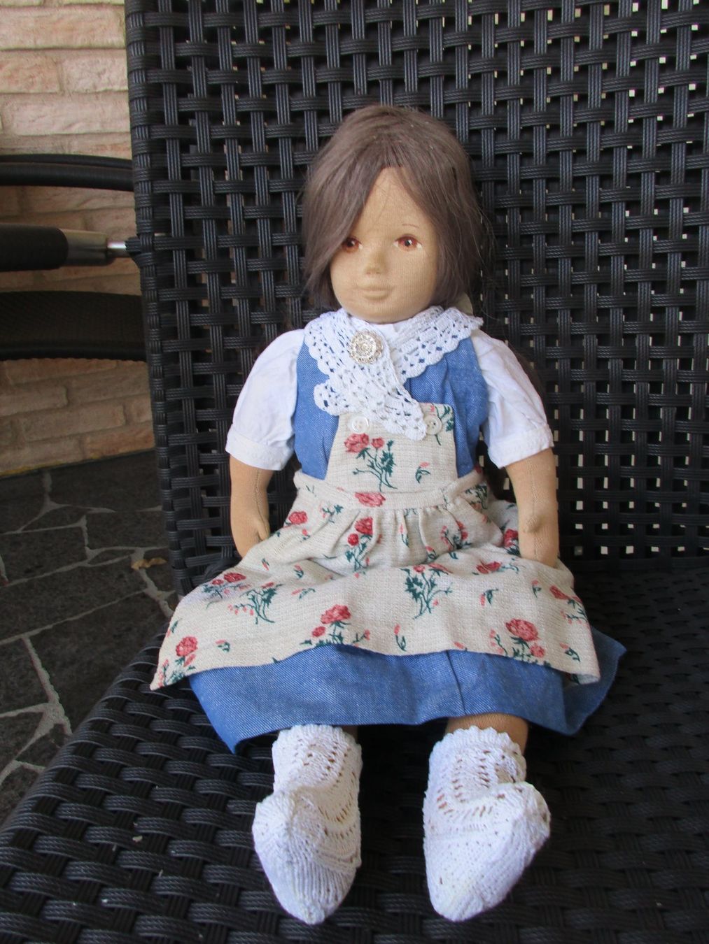 Bambole: Sammler Puppe aus Nachlass – Usato da Frick venduto da Schweinchen1965