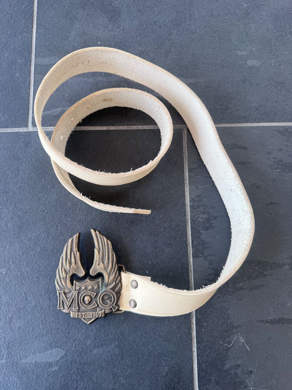 Alexander Mcqueen Cinture: Alexander McQueen Gürtel Leder – Usato da Kriens venduto da saintstone