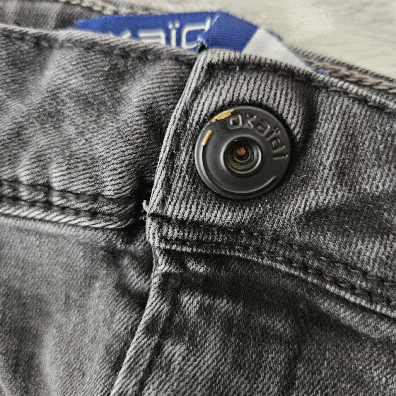 Pantaloni: Schwarze Jeans, Grösse 116, Jungs/Mädchen – Nuovo (secondo la descrizione) da Herrliberg venduto da daki0017 1