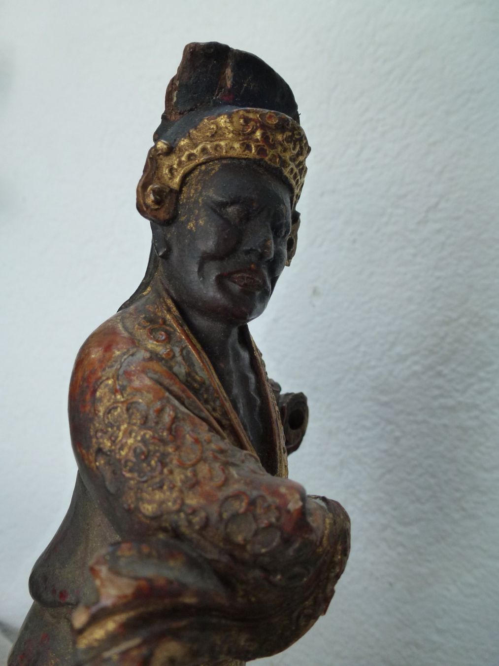 Skulpturen & Statuen: Holzfigur Kaiser China Tänzer Qing – Gebraucht aus Esslingen von eintagammeer 3