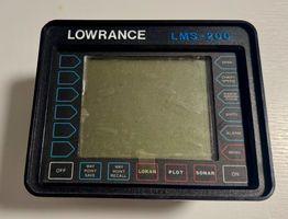 Lowrance LMS-200 Fishfinder/Kartenplotter - Top Zustand!