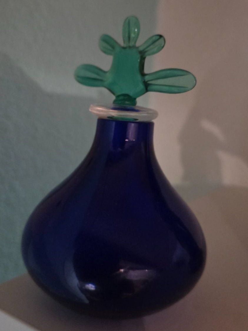 Murano Flaconi: Glas Flacon mit Stöpsel, Venini, Murano, 1989 – Usato da Walterswil BE venduto da Lonitti 4