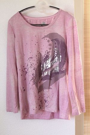 Sweatshirt, Rosa-Bunt, Gr. 40. Pure Fashion