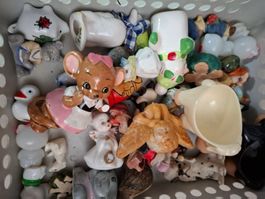Konvolut Miniaturfiguren, Sammelfiguren, Dekofiguren, Vin...